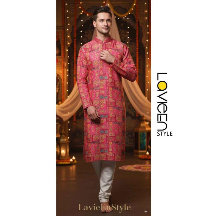 Premium Modal Kurta, soft and breathable fabric, expressive print